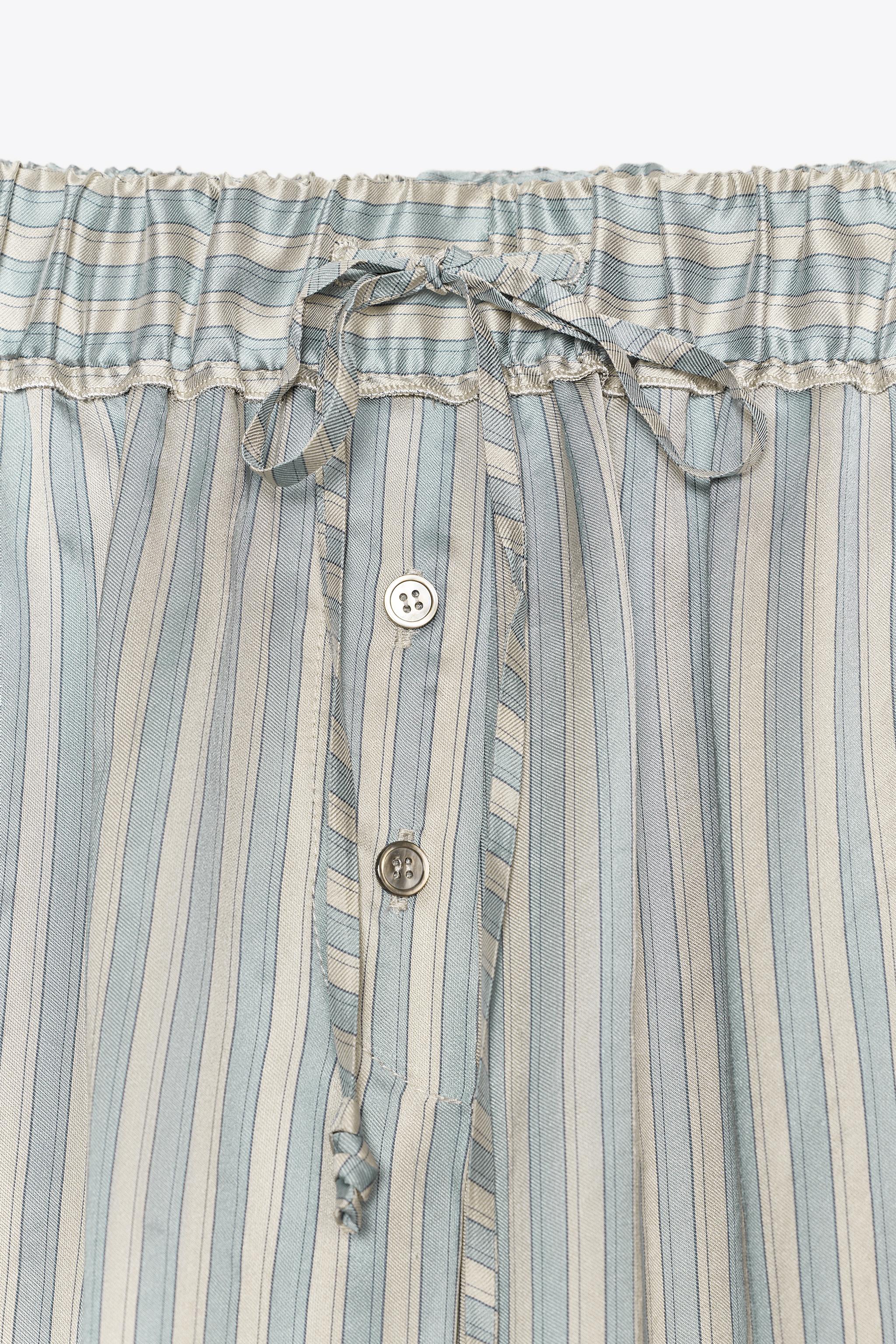 ZW COLLECTION STRIPED PAJAMA PANTS